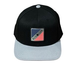 Black Clover‎ Balance of Opposites Golf Hat Cap Adjustable Mens Black/Silver